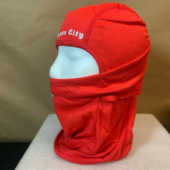 Kansas City Chiefs Football 🏈 Team Face Cover Ski Mask - Picture 6 of 9